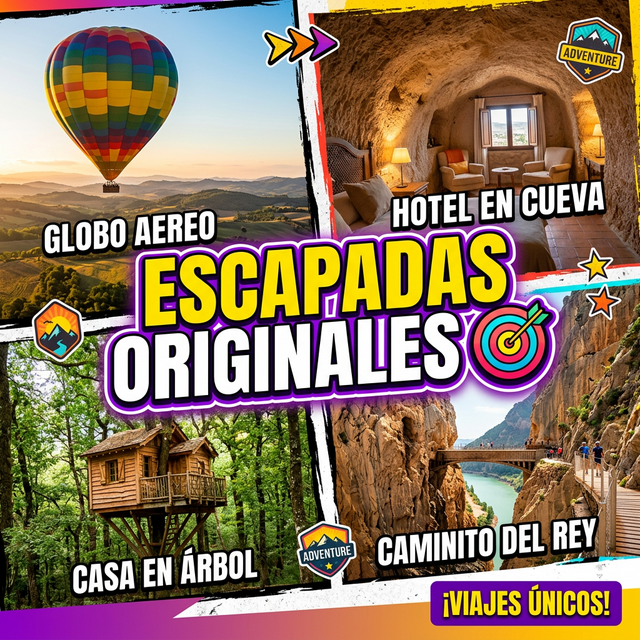 Escapadas Originales en España que debes Probar una vez